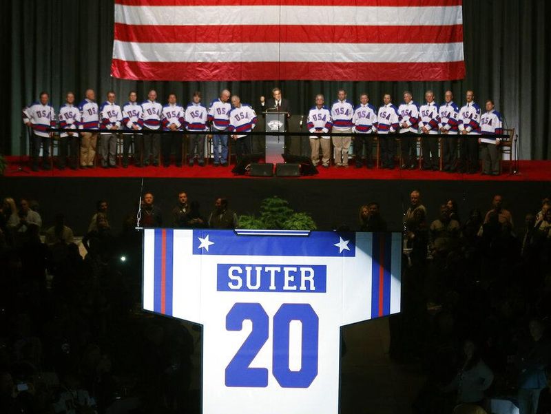 Bob Suter's No. 20 jersey