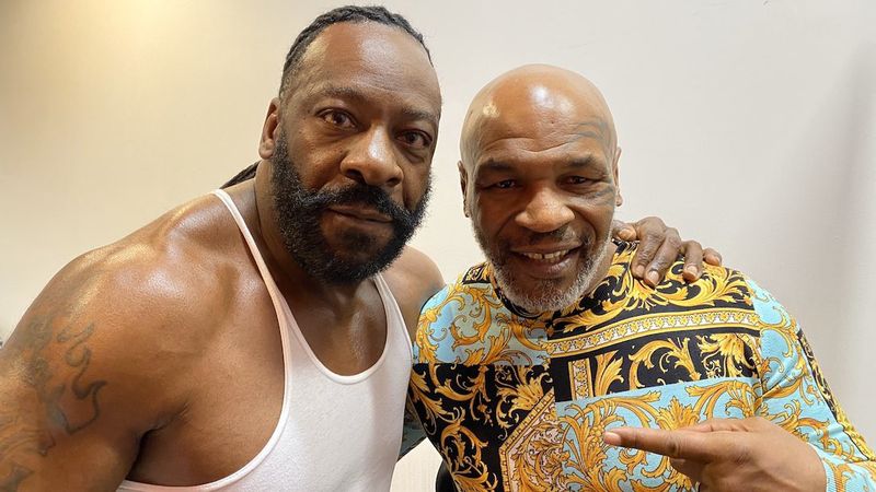 Booker T and Mike Tyson