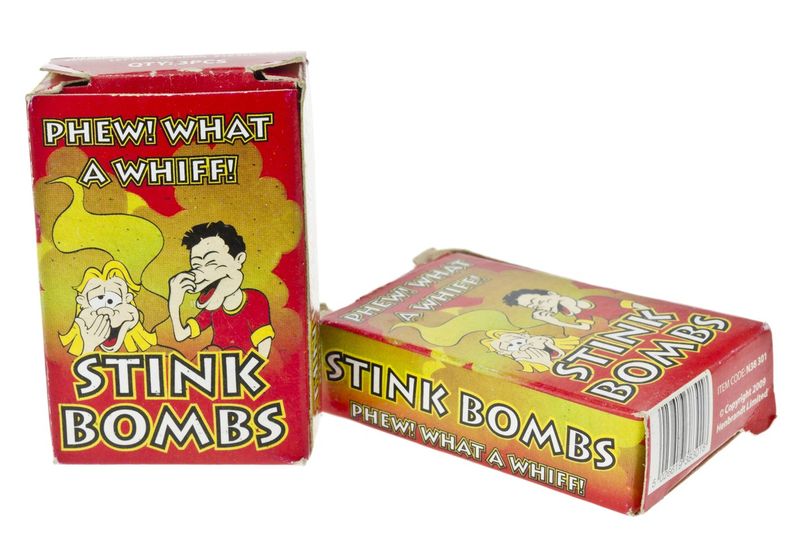 Boxes of Stink Bombs