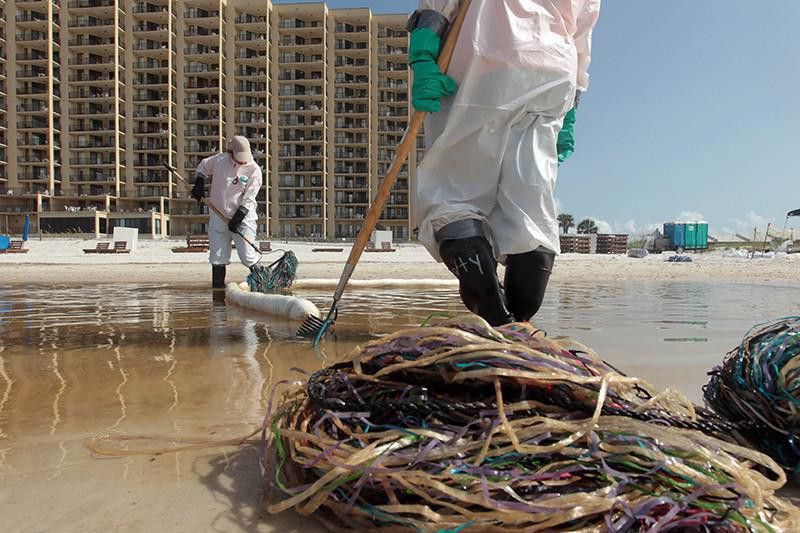 BP oil spill cleanup