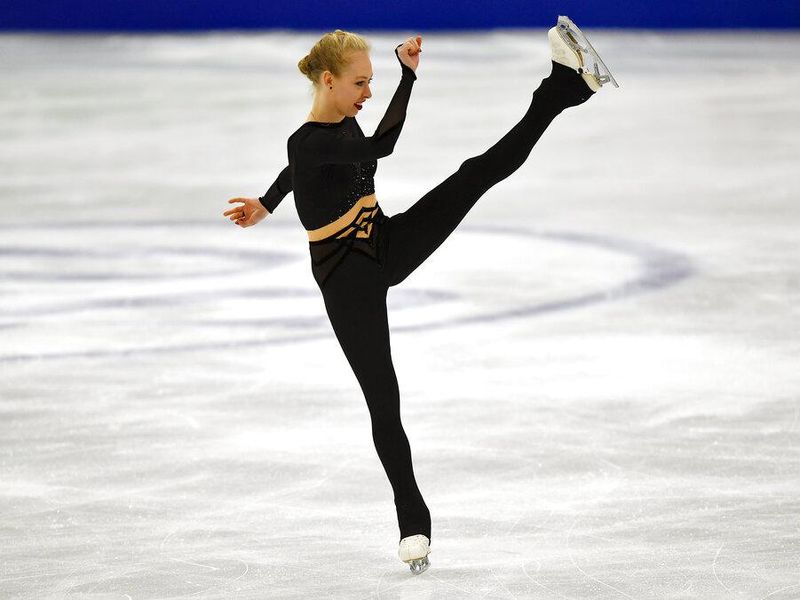 Bradie Tennell at figure skating chapmiponship