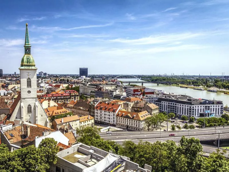 Bratislava, the capital of Slovakia.