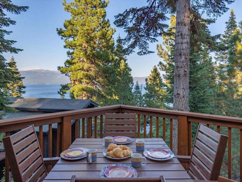 Breakfast on Lake Tahoe