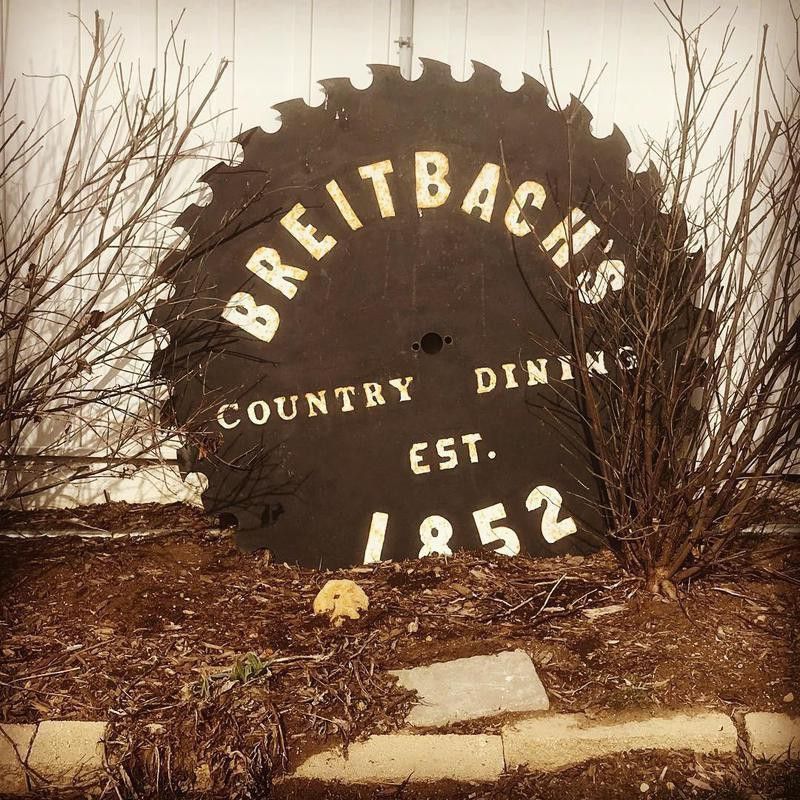 Breitbach's Country Dining sign