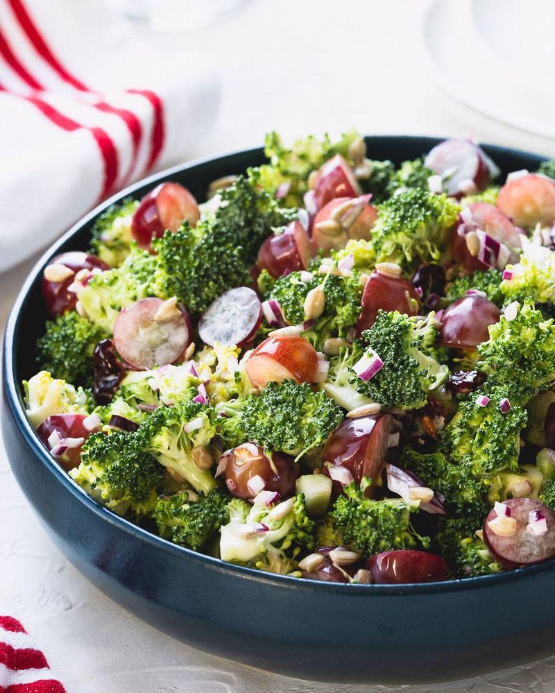 Broccoli side salad