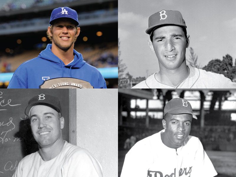Brooklyn/Los Angeles Dodgers Mount Rushmore