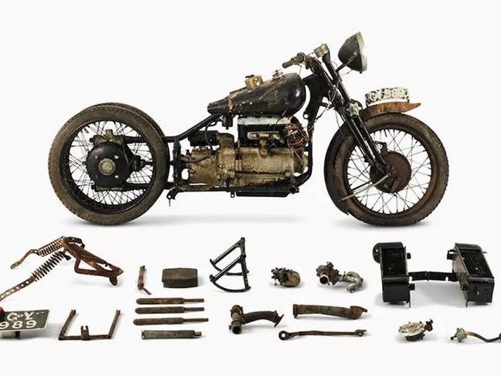 Brough superior vintage motorcycle project