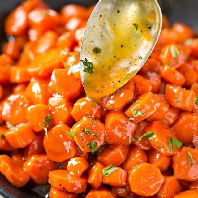 Brown Buttered Glazed Carrots