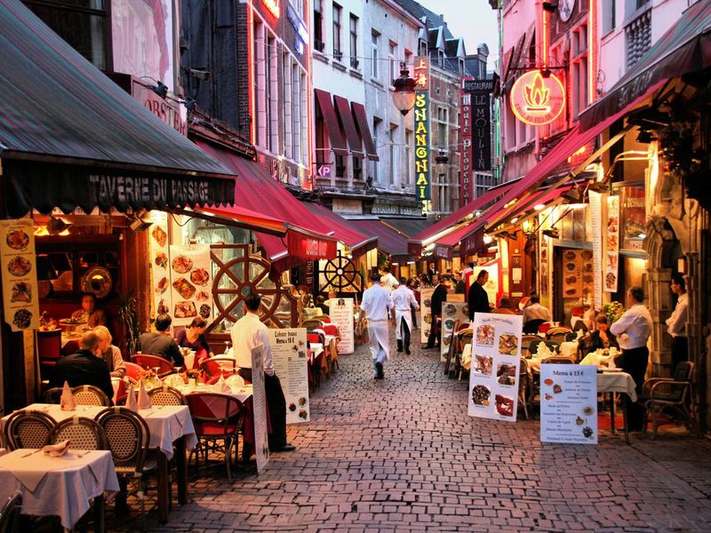 Brussels dining scene