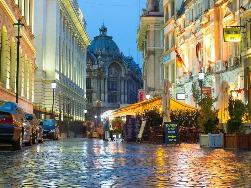Bucharest Old Town, Romania