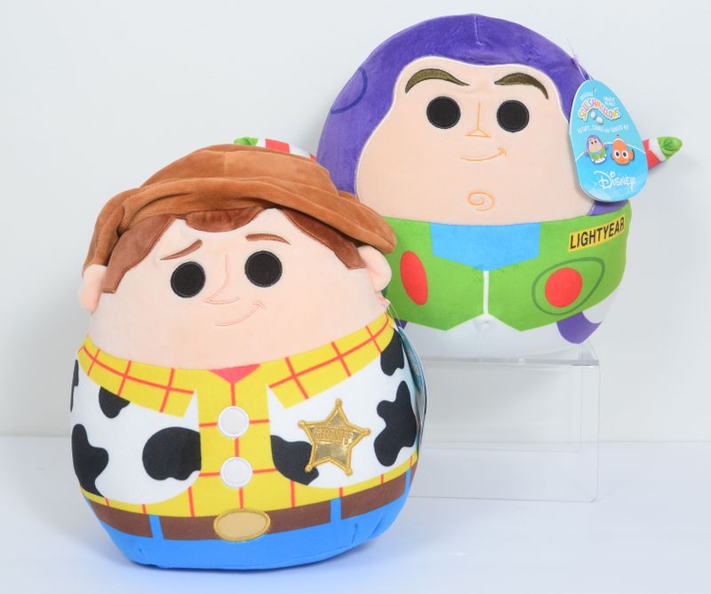 Buzz Lightyear and Woody Disney Squishmallows