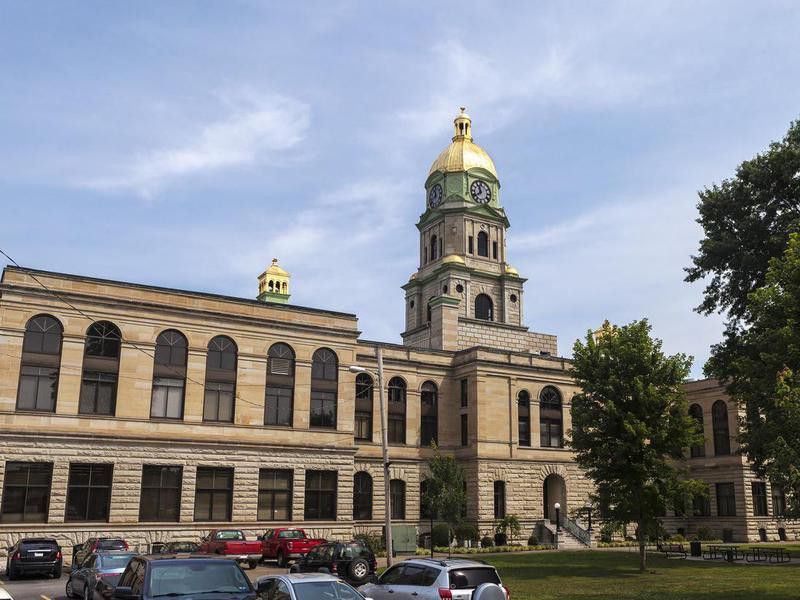 Cabell County Courthouse In Huntington, West Virginia
