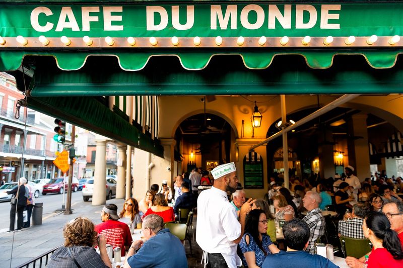 Cafe Du Monde in New Orleans