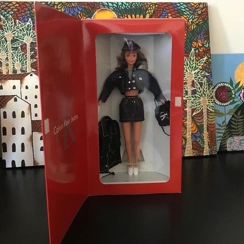 Calvin Klein Barbie in box