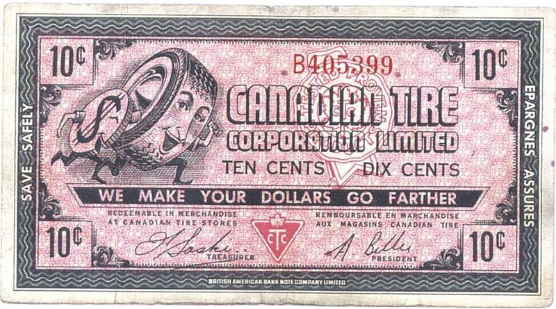 Canadian tire 10 cents