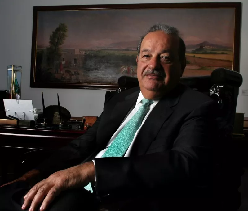 Carlos Slim is the richest person in Mexico.