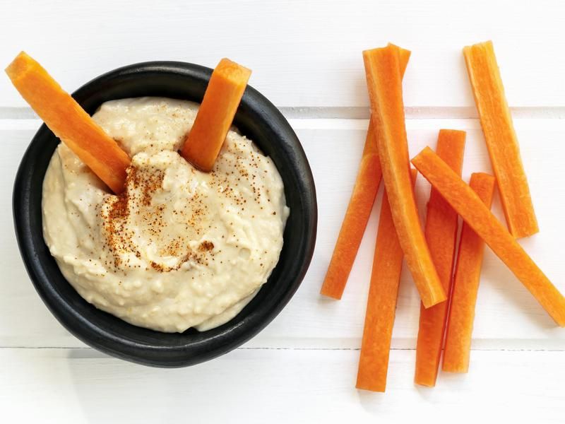 carrots and dip