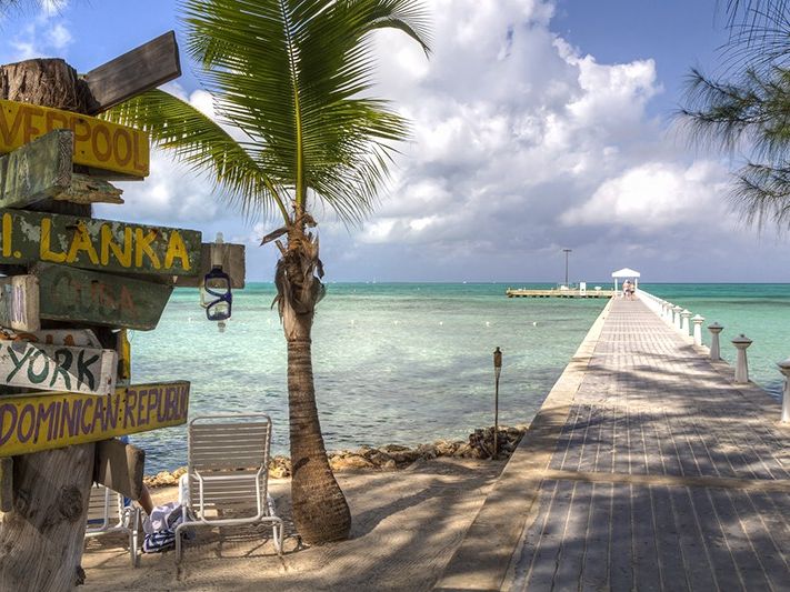 Cayman Islands dock