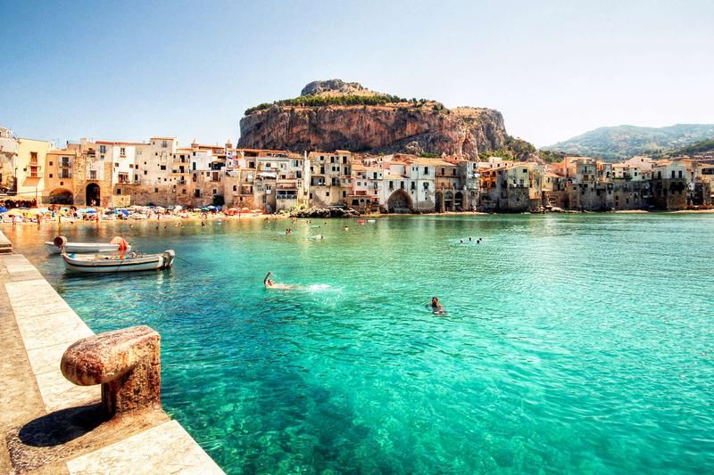 Cefalu is a respite from the frenzied cities of Sicily.