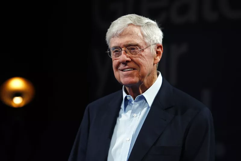 Charles Koch went to college at MIT and studied engineering with a focus on ways to refine oil.