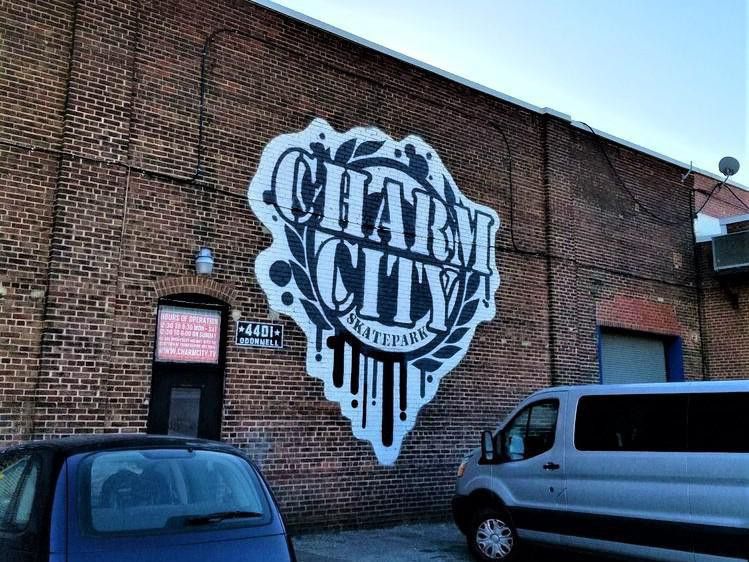 Charm City Skate Park in Baltimore, Maryland