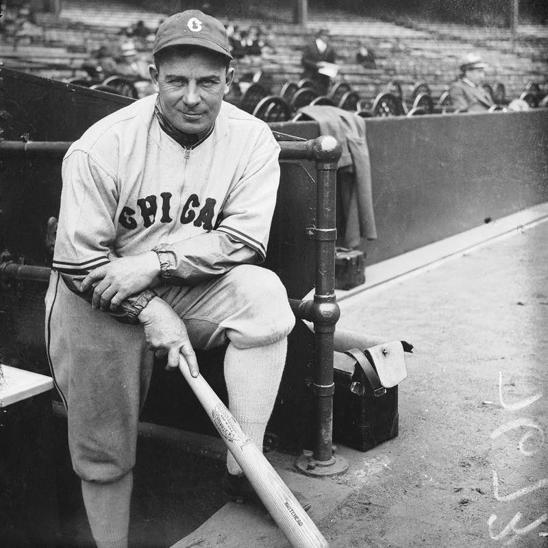 Chicago White Sox manager Jimmy Dykes poses