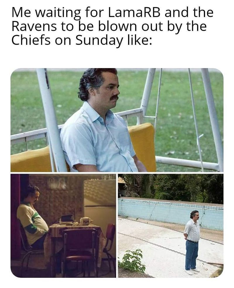 Chiefs/ Ravens meme
