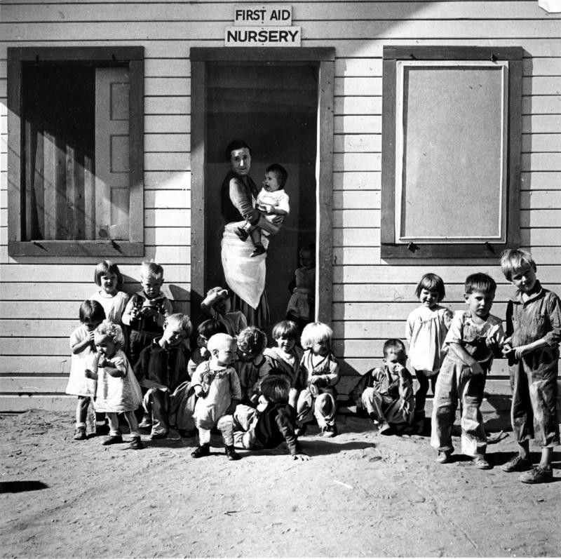 Children during the Great Depression