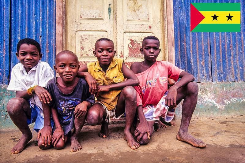 Children in Sao Tome and Principe