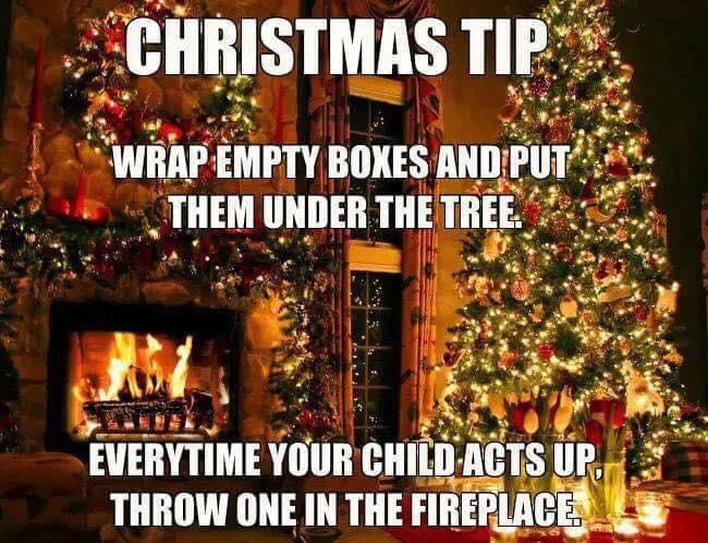 Christmas parenting meme