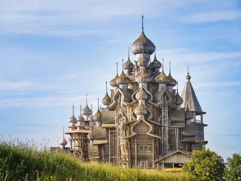 Church of The Transfiguration - Kizhi Island, Russia