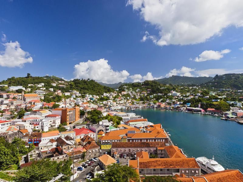 City in Grenada, Caribbean
