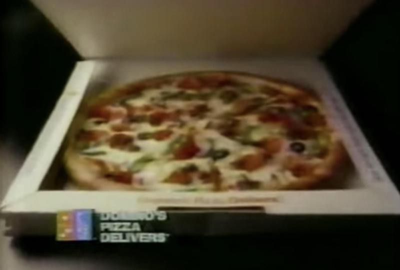 Classic Domino's commercial