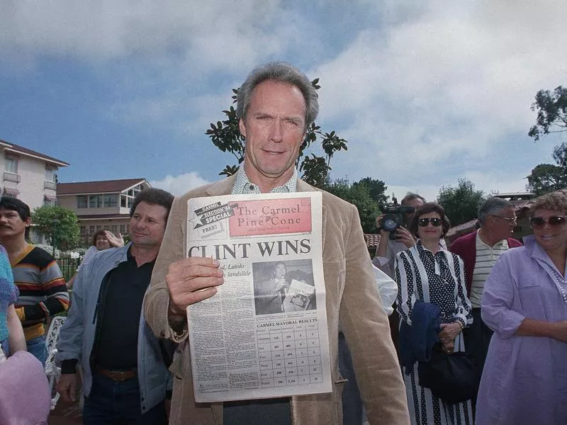 Clint Eastwood was elected mayor of Carmel-by-the-Sea, California, in 1986.