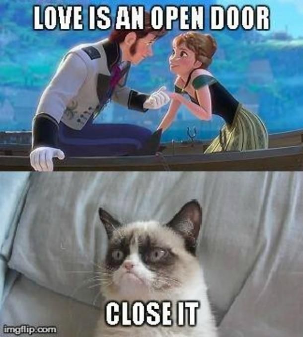 Close the open door