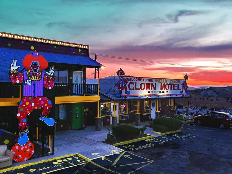 Clown Motel in Nevada