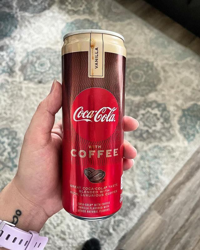 Coca-Cola with coffee