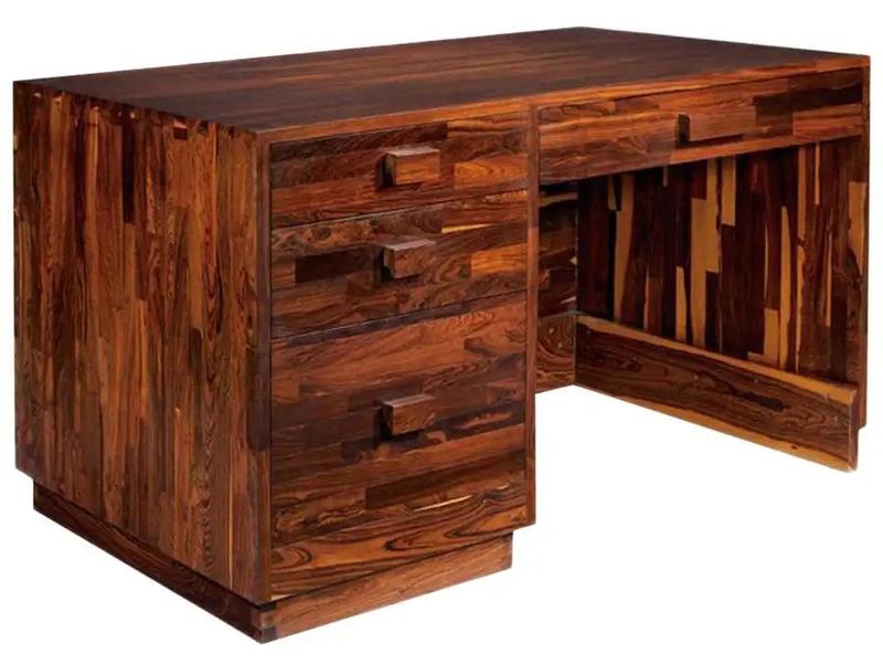 Cocobolo desk, made popular by 'Better Call Saul'