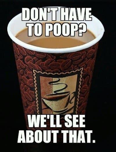Coffee cup meme