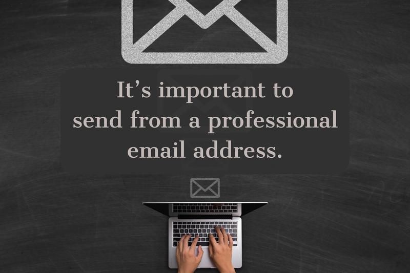 cold email professional address