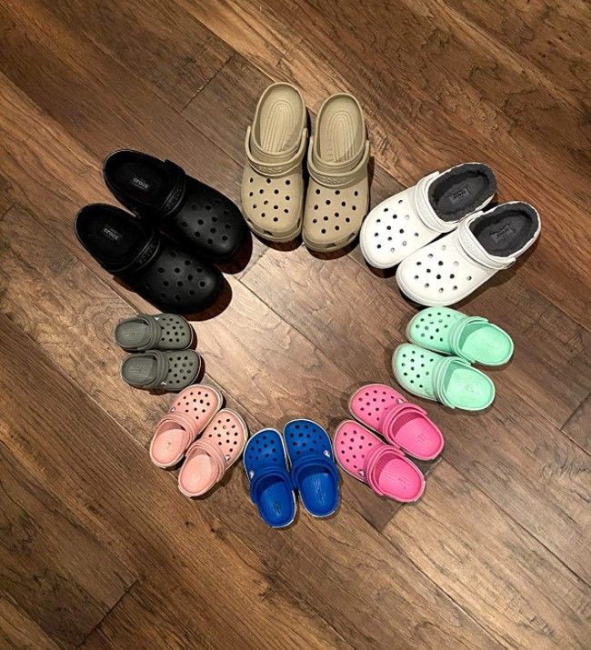 Collection of Crocs