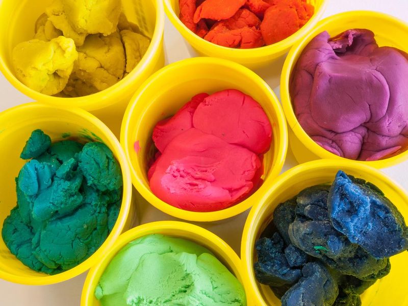 Colorful Play-Doh