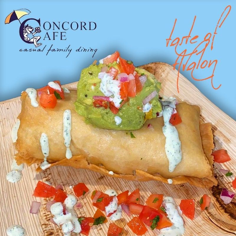 Concord Cafe breakfast burrito
