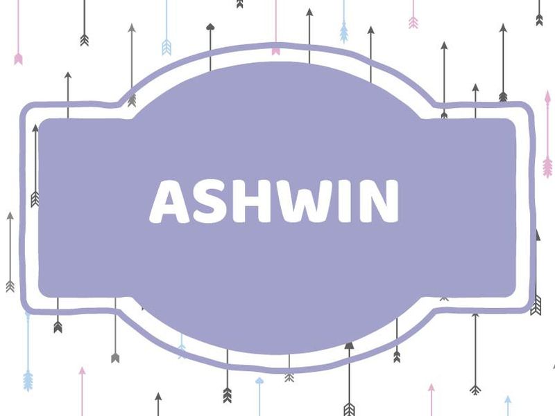 Cool baby name: Ashwin