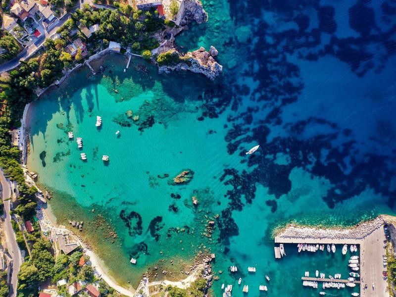Corfu coastline