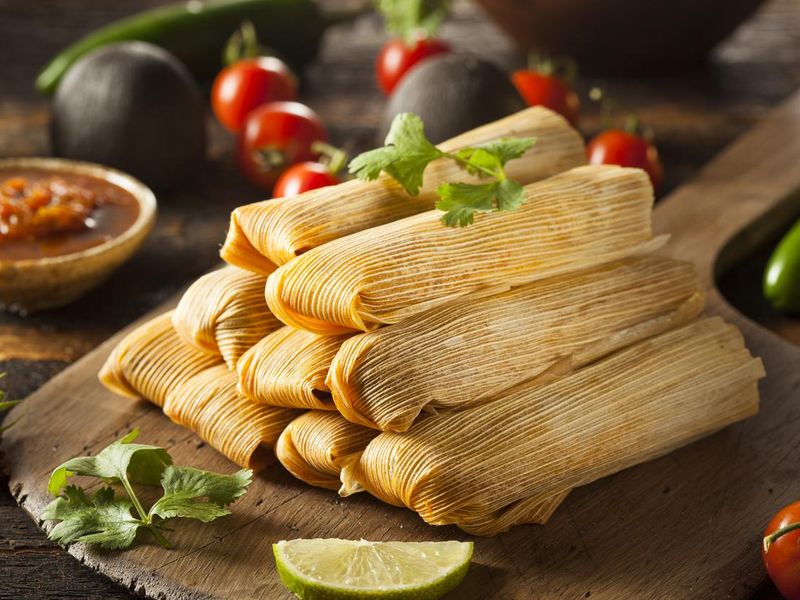 Corn tamales