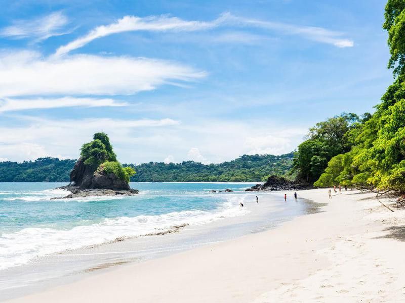 Costa Rica beach and jungle