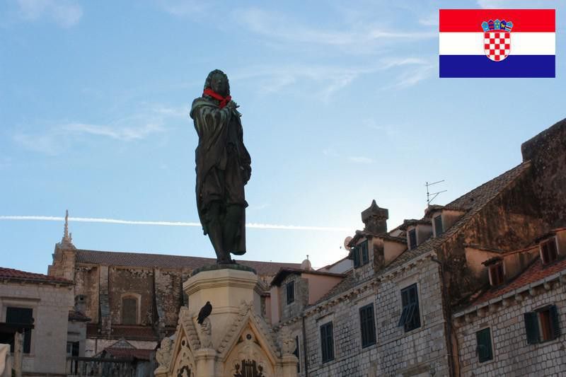 Croatian statue