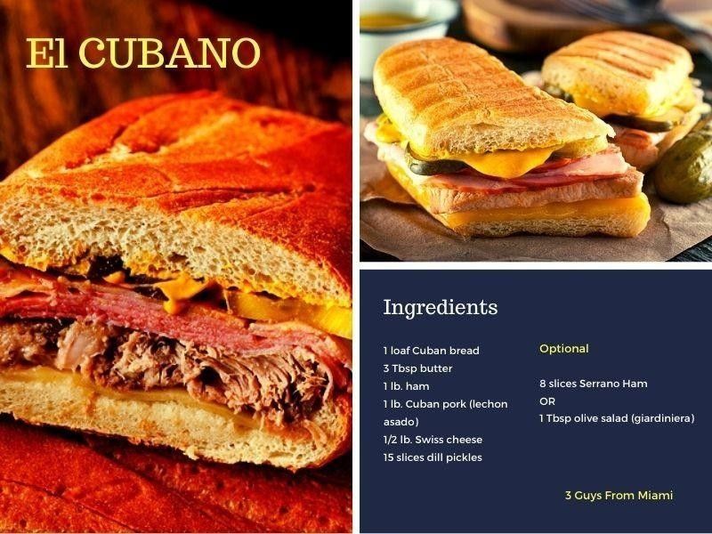 Cubano sandwich recipe