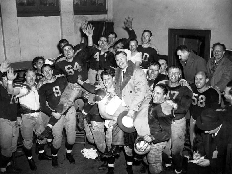 Curly Lambeau and 1944 Green Bay Packers